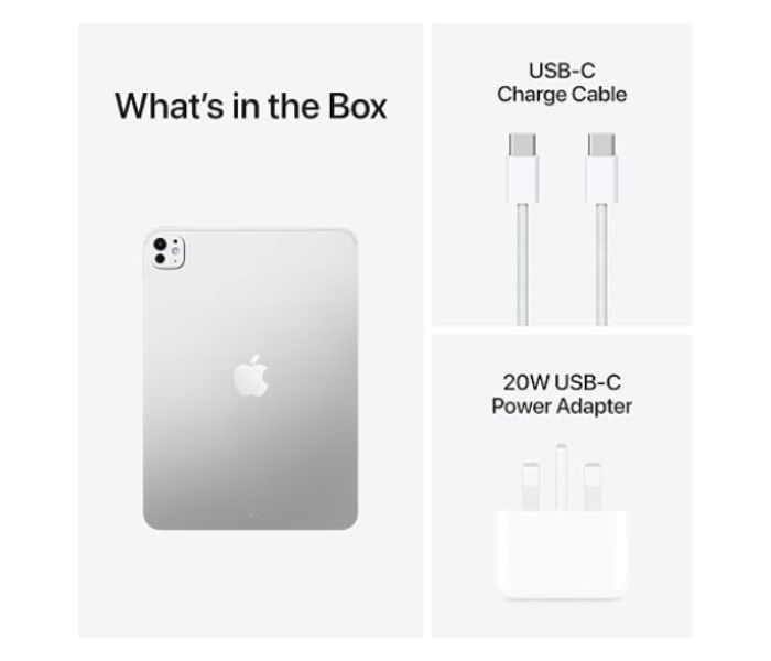 Apple iPad Pro 13-inch M5 Chip Cellular 2TB - Silver in UAE
