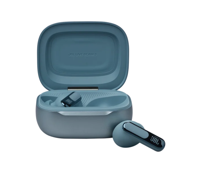 JBL Live Beam 3 True Wireless Noise Cancelling Earbuds with Smart Charging Case-Blue in UAE