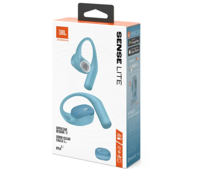 JBL Sense Lite True Wireless Open-Ear Earbuds-Blue in UAE