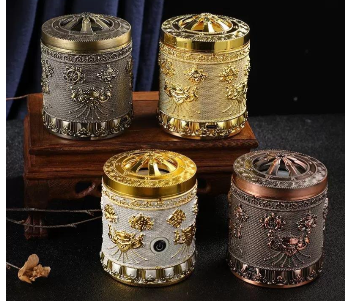 Electronic Incense burner Alloy Mini, Handheld Cigarette Supply Agarwood Small Car Incense burner in UAE