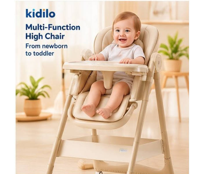 Newborn High Chair KD505 Metal Frame High Quality Baby Chair in UAE