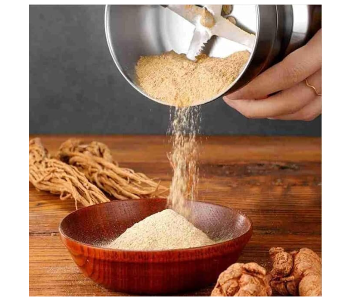 Nima Double Bowl Grinder Wet&Dry Spice Best Home use Mixer/Grinder Multifunction Small Food Grinder Household Electric Cereals Grain Mixer Grinder in UAE