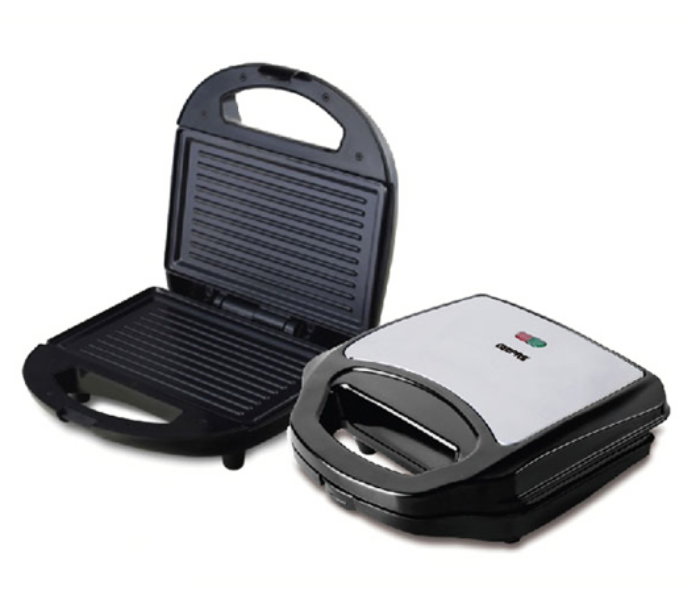 Geepas GGM6001 Two Slice Grill Maker - Black in KSA