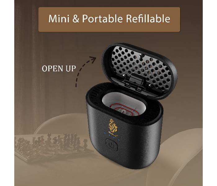 Mini Portable Incese Bakhoor Burner Arabian Mubkhar Burner Censer Electric Oud Incense Bakhoor in UAE