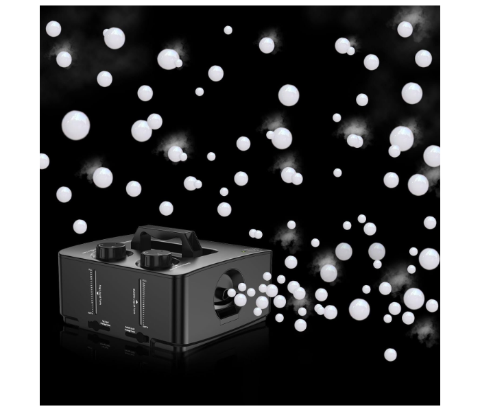 Fog Machine, 2-in-1 Fog Bubble Machine, 400 W No-Spill Smoke Bubble Maker, Portable Bubble Fogger, Bubble Fog Combo Machine for Indoor Outdoor Party. in UAE