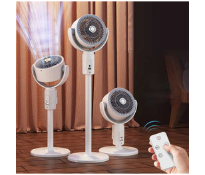 TOBI Air Circulation Fan - Portable Silent 5 Speed Cooling Fan - TB 989 in UAE