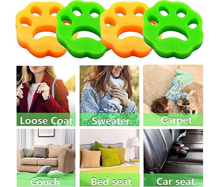Pet Hair Remover, Pet Hair Remover for Laundry, Laundry Hair Catcher for Washing Machine Reusable Dog Hair Remover for Laundry Nontoxic Dog Hair Catcher for Washer, Dryer in UAE