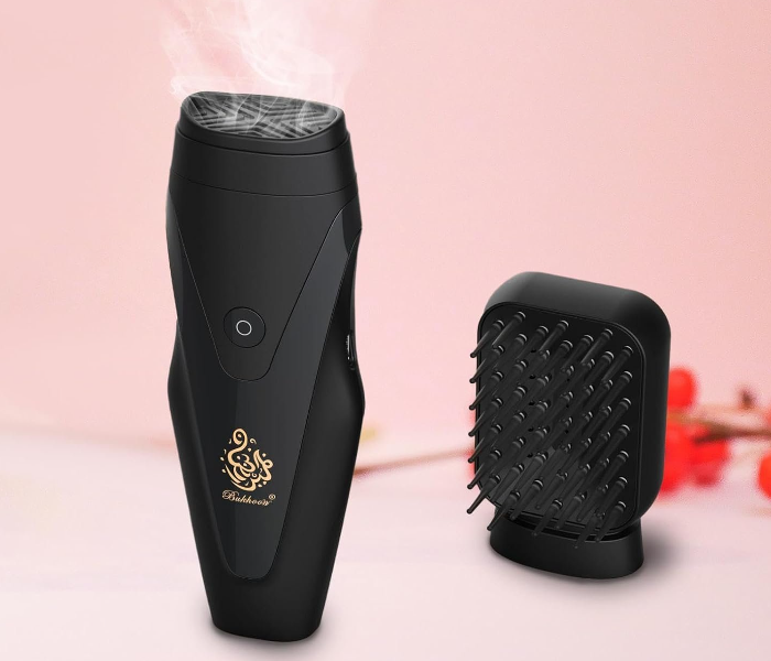 Comb Incense Burner: Oud Arabic Comb Hair Bakhoor Burner for Aromatic Styling (Black) in UAE
