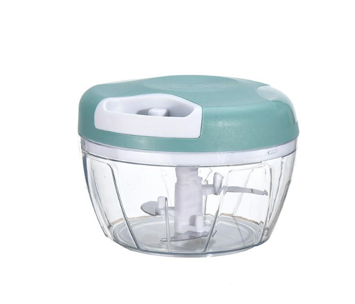 Manual Vegetable Cutter with Heavy-Duty Pull String & Sharp Blades 500ml in UAE