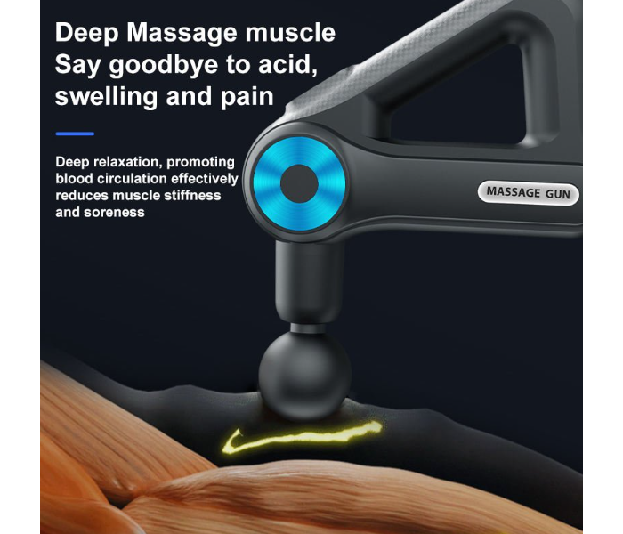 Portable Mini Massage Gun Deep Tissue Muscle Massager, Handheld Percussion Massage Gun with Adjustable Speed, Compact Electric Body Massager for Muscle Relaxation, Workout Recovery, Neck, Back, Legs, Arms & Shoulders in UAE