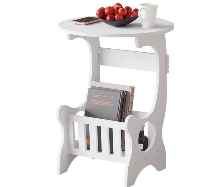  Multi-Functional Storage Coffee Table Compact 2-Tier End Table Side Table in UAE