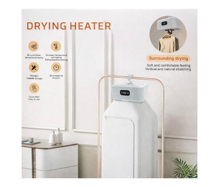 Portable Electric Clothes Dryer with Heater Compact Indoor Drying Machine for Home in UAE
