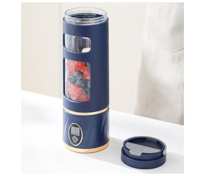  Portable Juicer Electric Rechargeable USB Juicer Cup, Fruit Mixer Jar Fresh Juice Maker & Smoothie Blender for Home, Office, School & Outdoor (multi color) in UAE