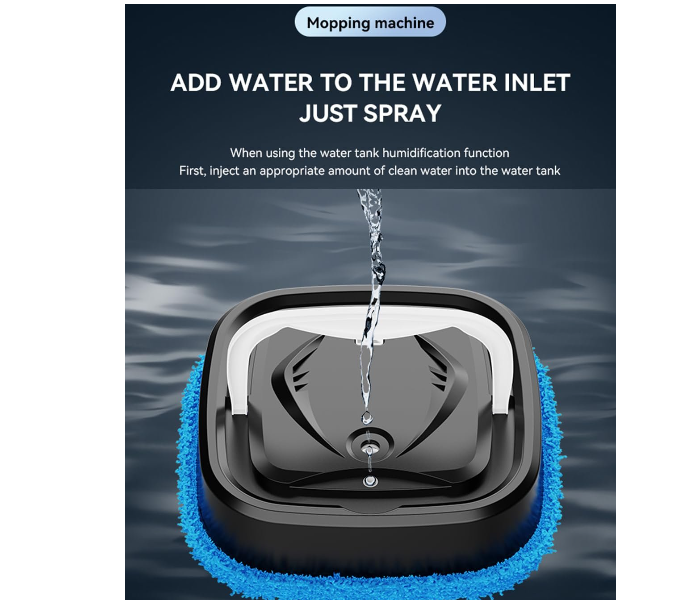 Smart Robot Vacuum Cleaner Rotary Mopping Machine Humidifying Dry Wet Sweeping USB Charging Sweeping Robot in UAE