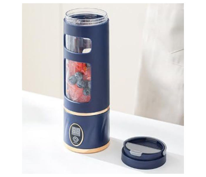  Portable Juicer Electric Rechargeable USB Juicer Cup, Fruit Mixer Jar Fresh Juice Maker & Smoothie Blender for Home, Office, School & Outdoor (multi color) in UAE