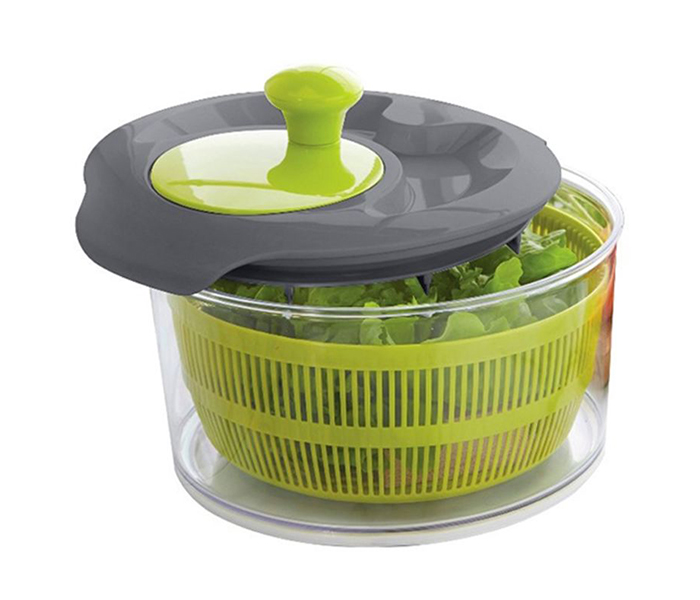 Royalford RF8742 Jumbo Salad Spinner- Green - Zoom Image 2