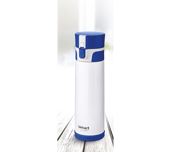 Lamart LT4022 Ruta 500ML Vacuum Flask - Blue & White - Zoom Image 2