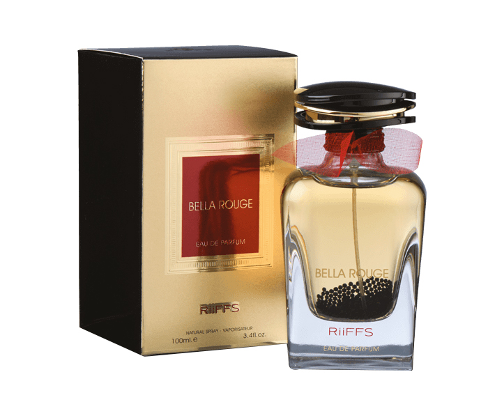 Riiffs Bella Rouge Eau De Parfum Natural Spray for Unisex - 100 Ml - Zoom Image 3