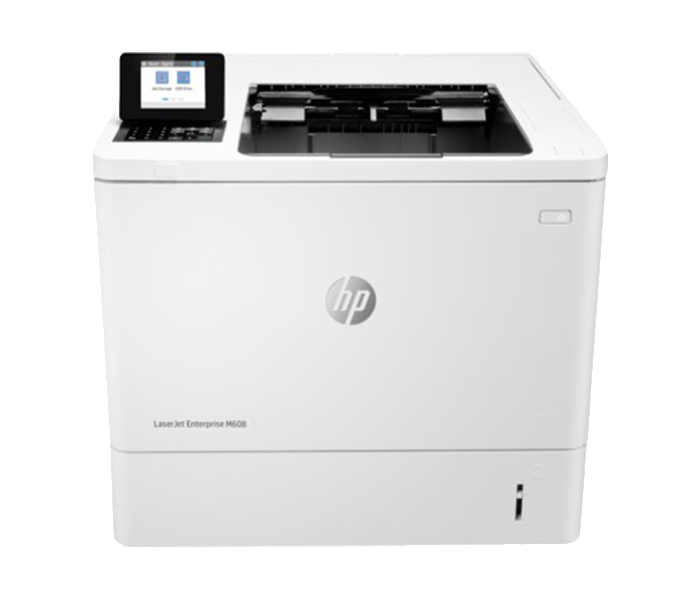 HP M608DN LaserJet Enterprise Laser Printer - White - Zoom Image 3