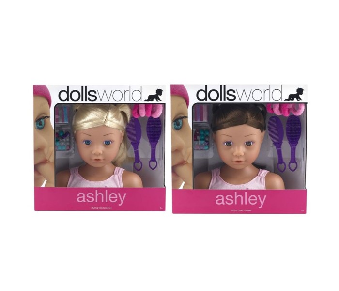 Dolls World 8584 Ashley Styling Head Play Set Multi Color - Zoom Image 3