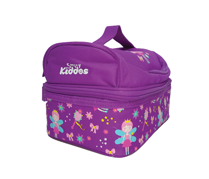 Smily Kiddos SK11004005 Dual Slot Lunch Bag - Purple - Zoom Image 1