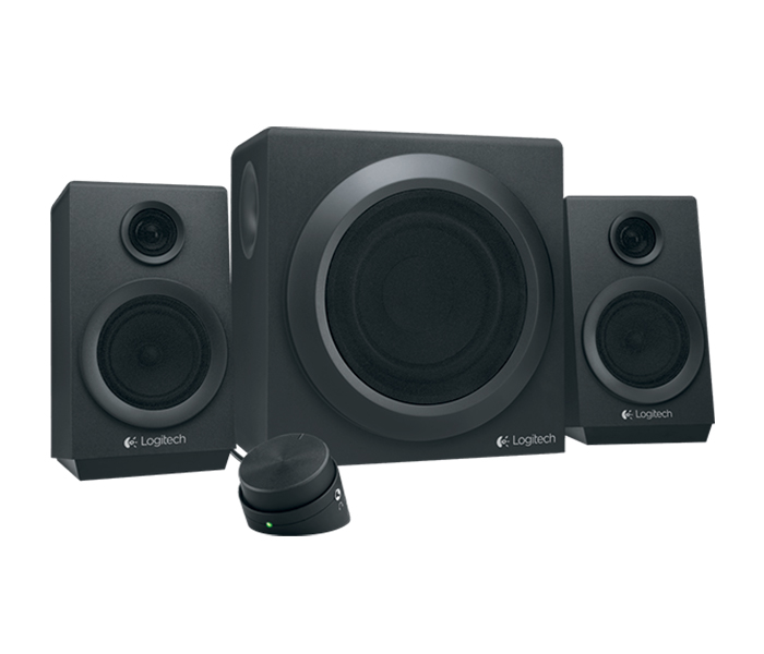 Logitech 980-001202 Z333 Speaker System with Subwoofer EU - Black - Zoom Image 1