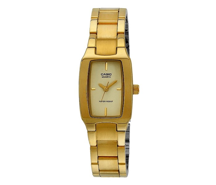 Casio LTP-1165N-9CDF Womens Analog Watch Gold - Zoom Image