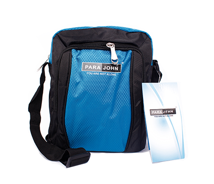 Para John PJSHB9310 Shoulder Bag - Black and Blue - Zoom Image