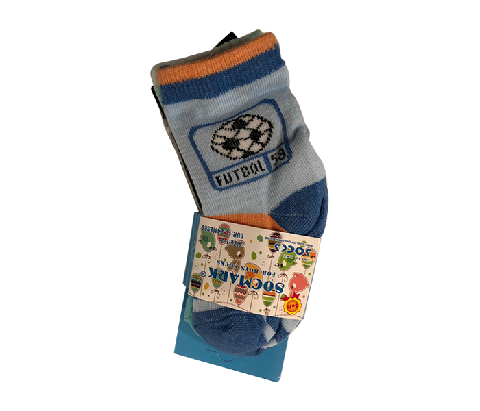 1-2 Size Socmark Socks for Boys - Zoom Image