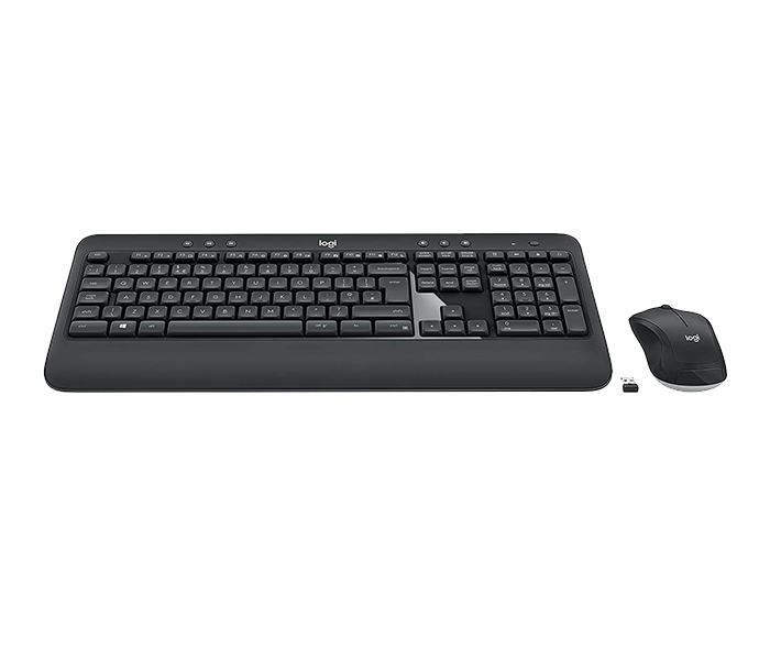 Logitech 920-008693 MK540 Arabic Wireless Keyboard & Mouse Combo - Dark Grey - Zoom Image 4