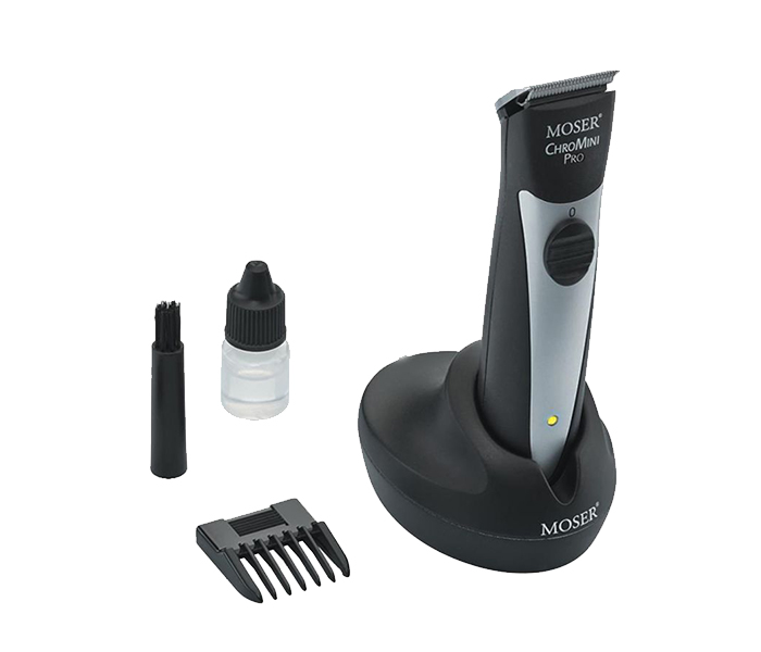 Moser N12751374A Chromini Professional Cordless Hair Trimmer - Black - Zoom Image