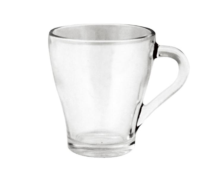 Royalford RF5030 8 oz Glass Cup - 3 Pieces - Zoom Image