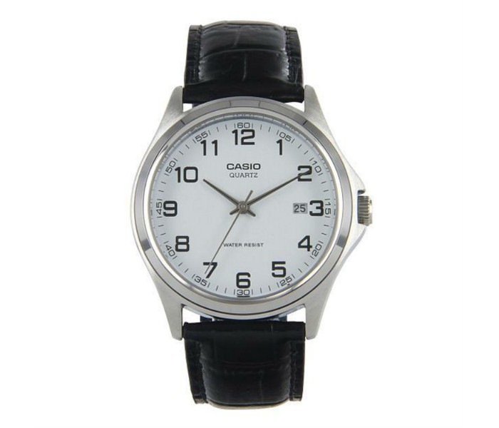 Casio MTP-1183E-7BDF Mens Analog Watch Black and White - Zoom Image