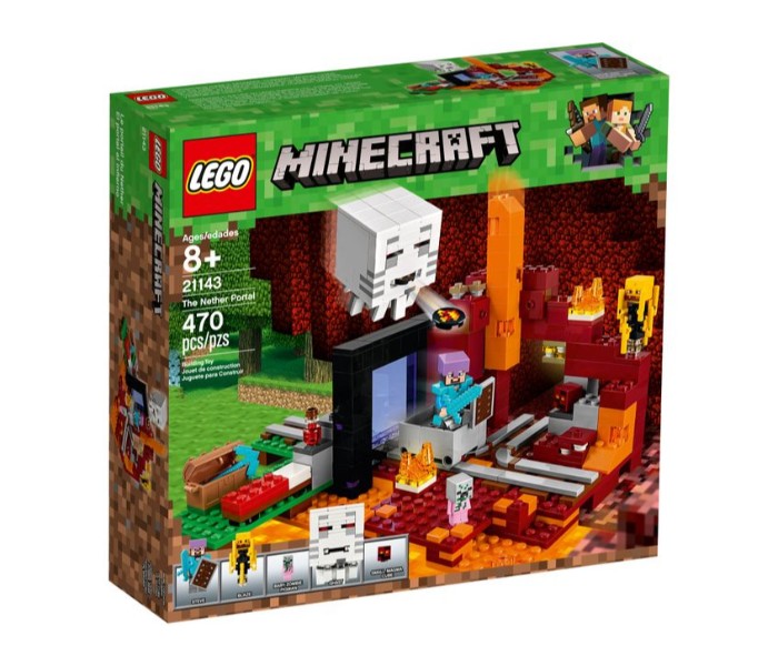 Lego Minecraft 21143 The Nether Portal Multicolor - Zoom Image 3