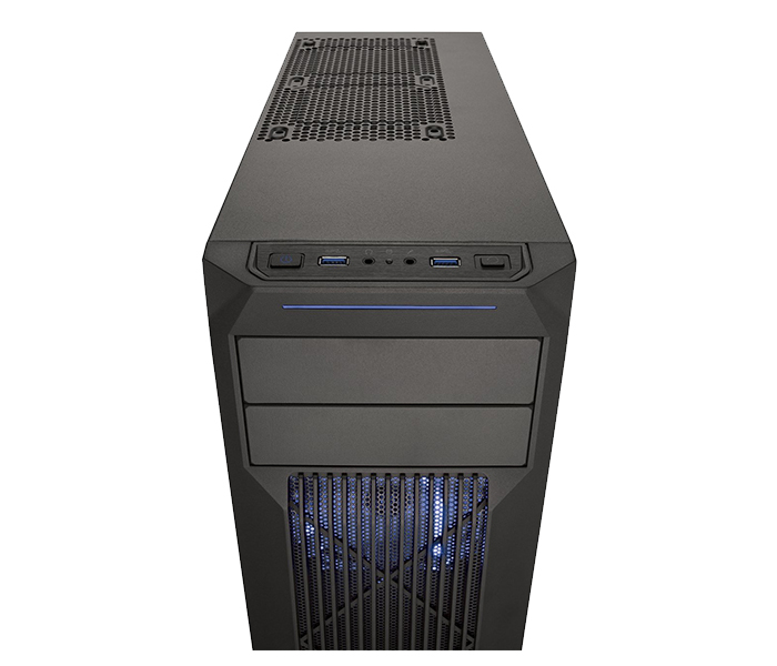 Corsair CC-9011057-WW Carbide Series SPEC-02 Blue LED Mid-Tower Gaming Case - Black - Zoom Image 3