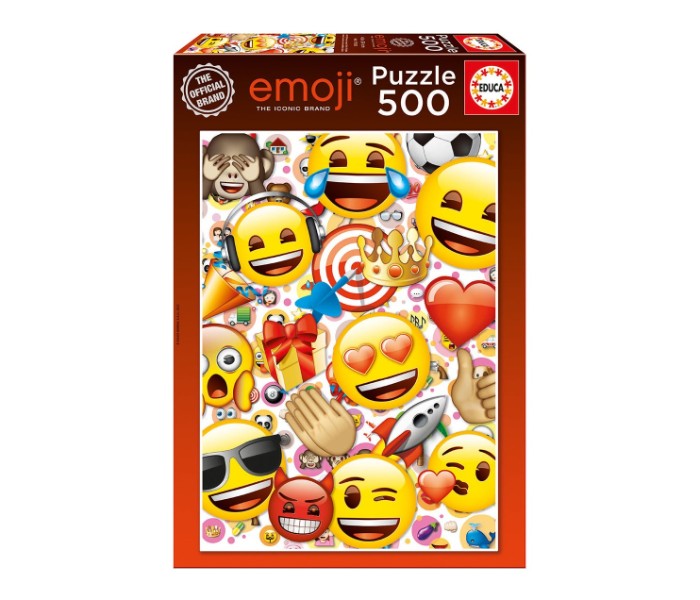 Educa 17088 500 Emoji Multi Color - Zoom Image 2