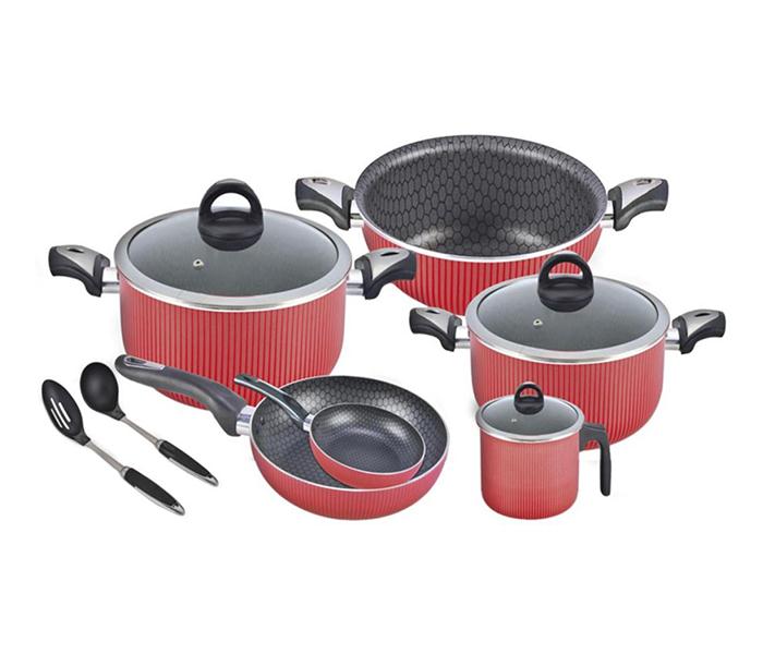 Royalford RF6624 Non-Stick Cookware Set - 11 Pieces - Zoom Image