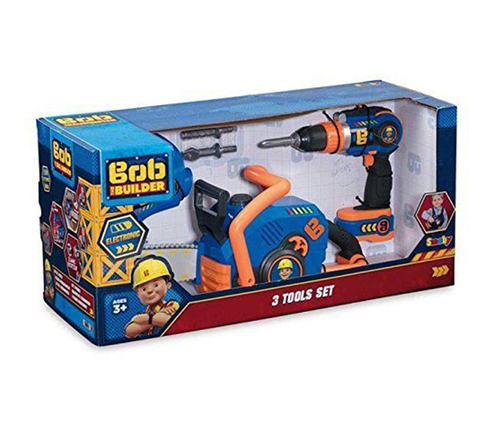 Smoby 360137 Bob The Builder 3 Tools Set - Zoom Image 1