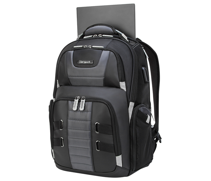 Targus TSB956GL 11.6-15.6 inch DrifterTrek USB Laptop Backpack - Black - Zoom Image 5