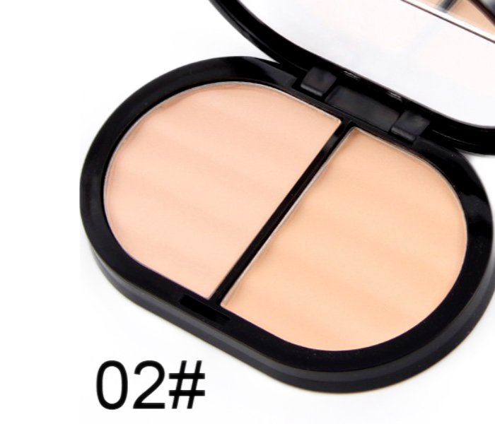 Miss Rose 7003-018Y 2 Color Whitening Concealment Repair Powder 02 - Zoom Image