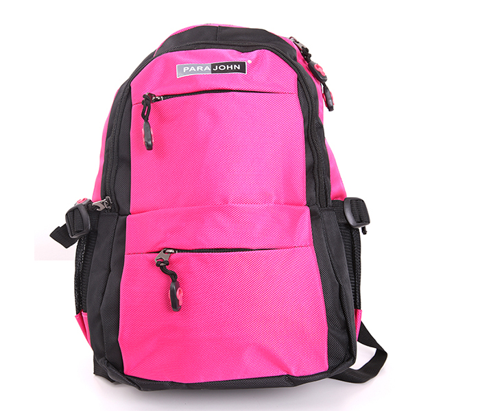 Para John PJSB6014A14 14-inch School Backpack - Pink - Zoom Image