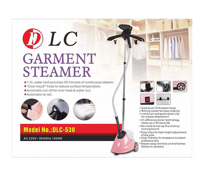 DLC 530 1500 Watts Garment Steamer - Zoom Image