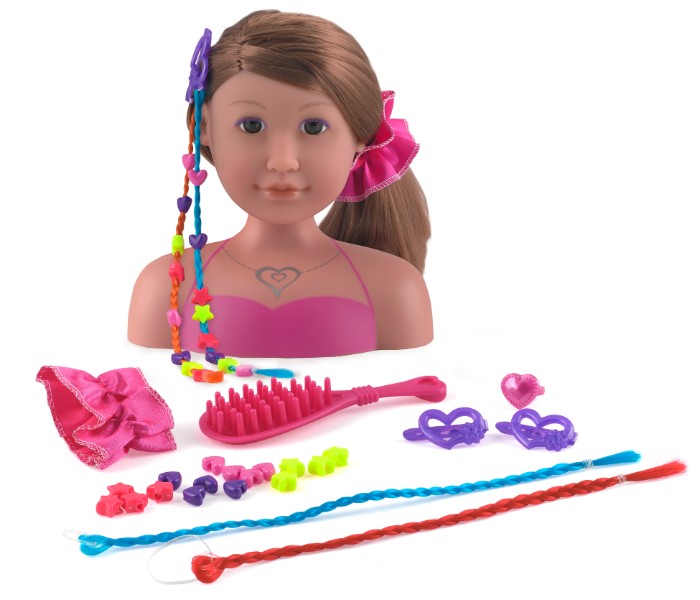 Dolls World 8730 Megan Hair Styling Set  Multi Color - Zoom Image 2