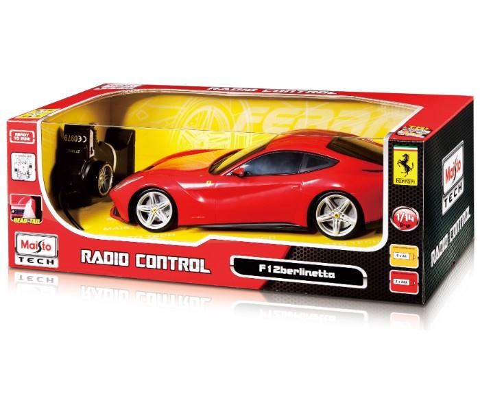 Maisto Tech 81241 Remote Control 1:14- Ferrari F12 Berlinetta with Batteries Red - Zoom Image 2