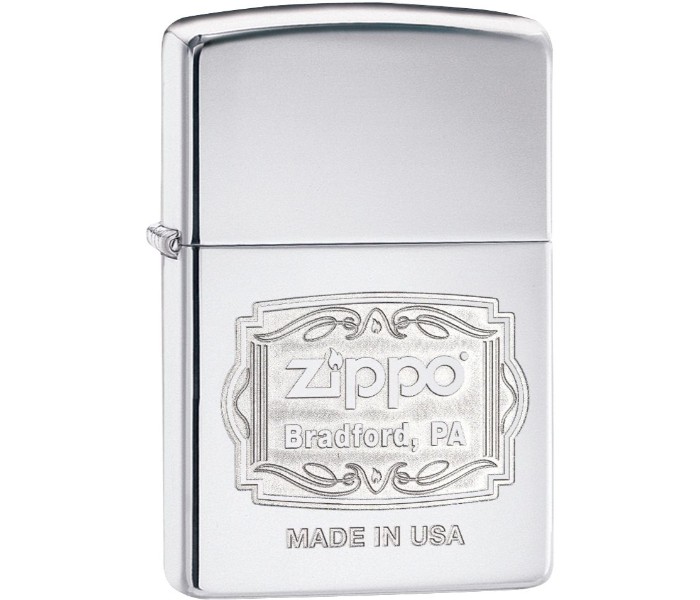 Zippo 29521 250 Bradford Pa Lighter Silver - Zoom Image 2