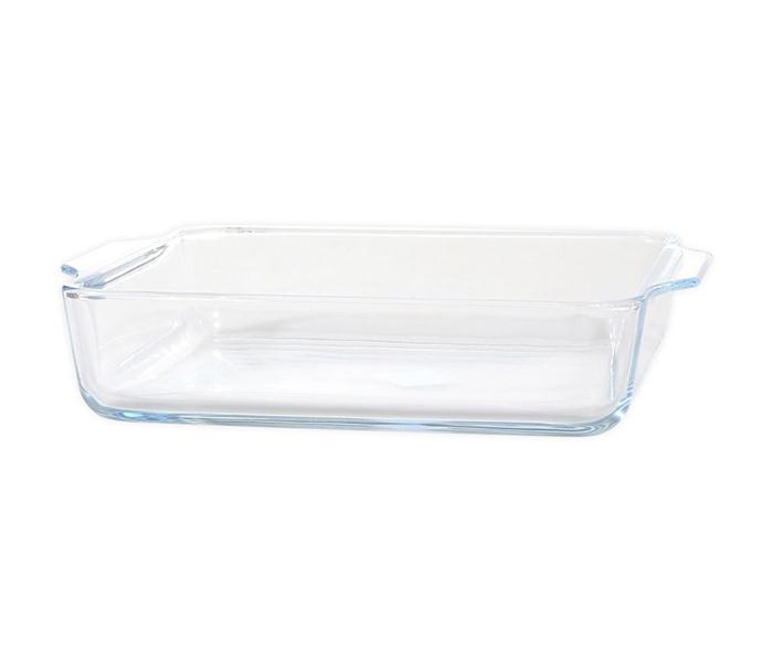 Royalford RF8807 1.5 Litre Rectangle Borosilicate Glass Baking Tray - Zoom Image