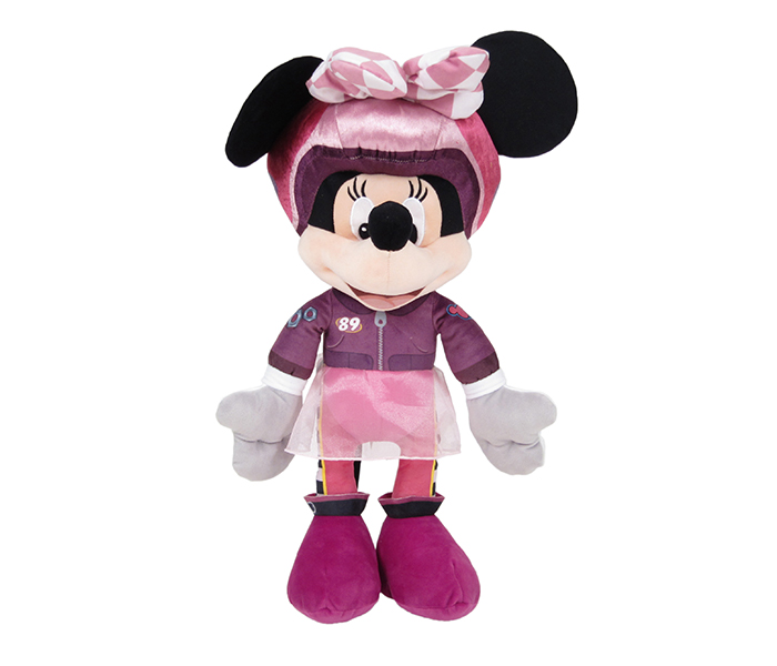 Disney Plush PDP1601267 20-inch MRR Minnie Mouse Racing Outfit Soft Toy - Zoom Image