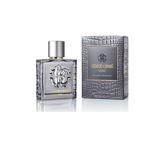 Roberto Cavalli 100ml Uomo Silver Essence Eau De Toilette for Men - Zoom Image 2