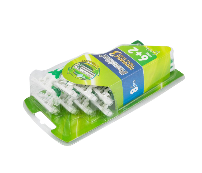 Pearlmax Disposable Triple Blades DD13964 Green and White - Zoom Image 4