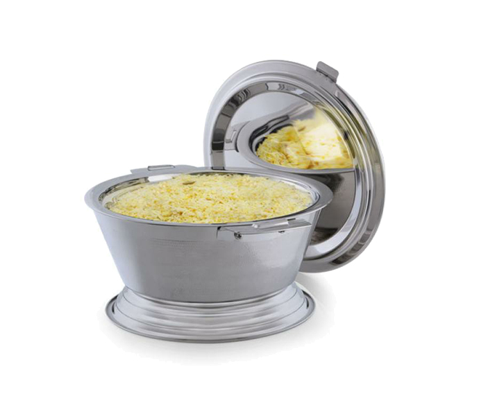 Royalford RF7483 3 Litre Melody Hot Pot with Stand - Silver - Zoom Image 1